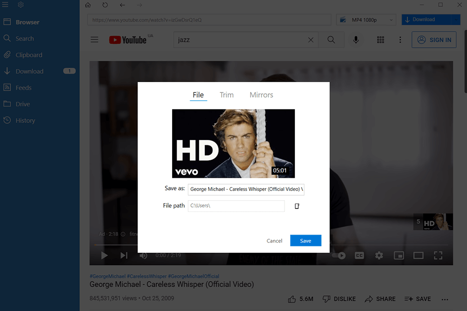 vdownloader interface