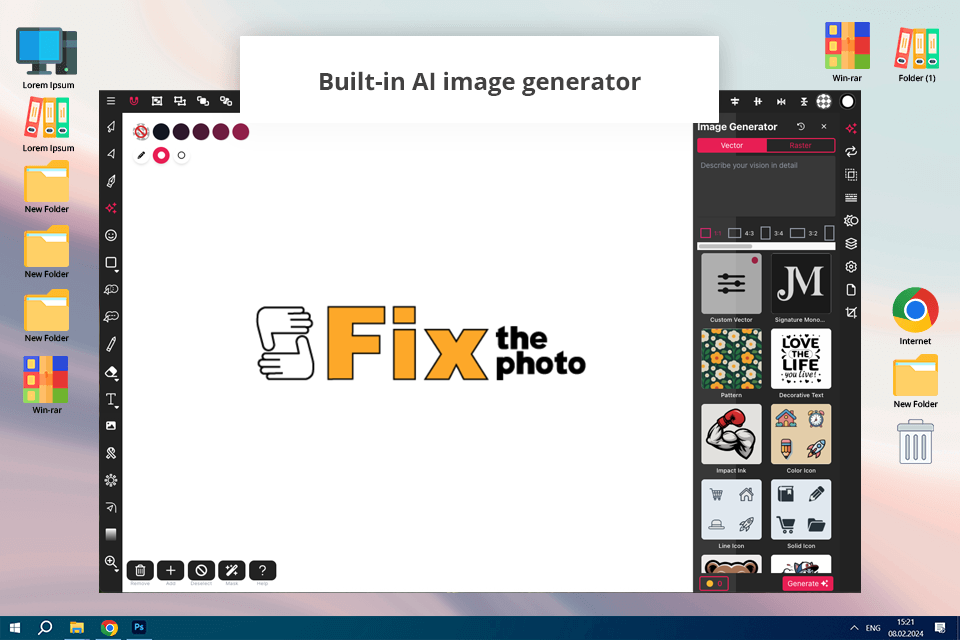 vectorink io free vector graphics software