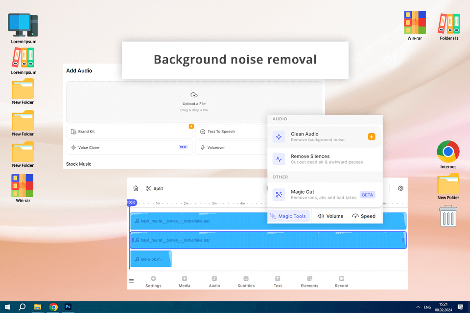 veed acc to mp3 converter