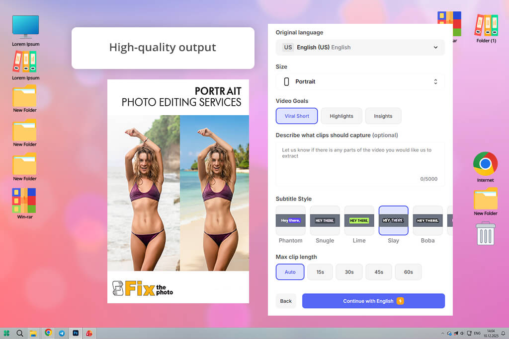 veed facebook story maker