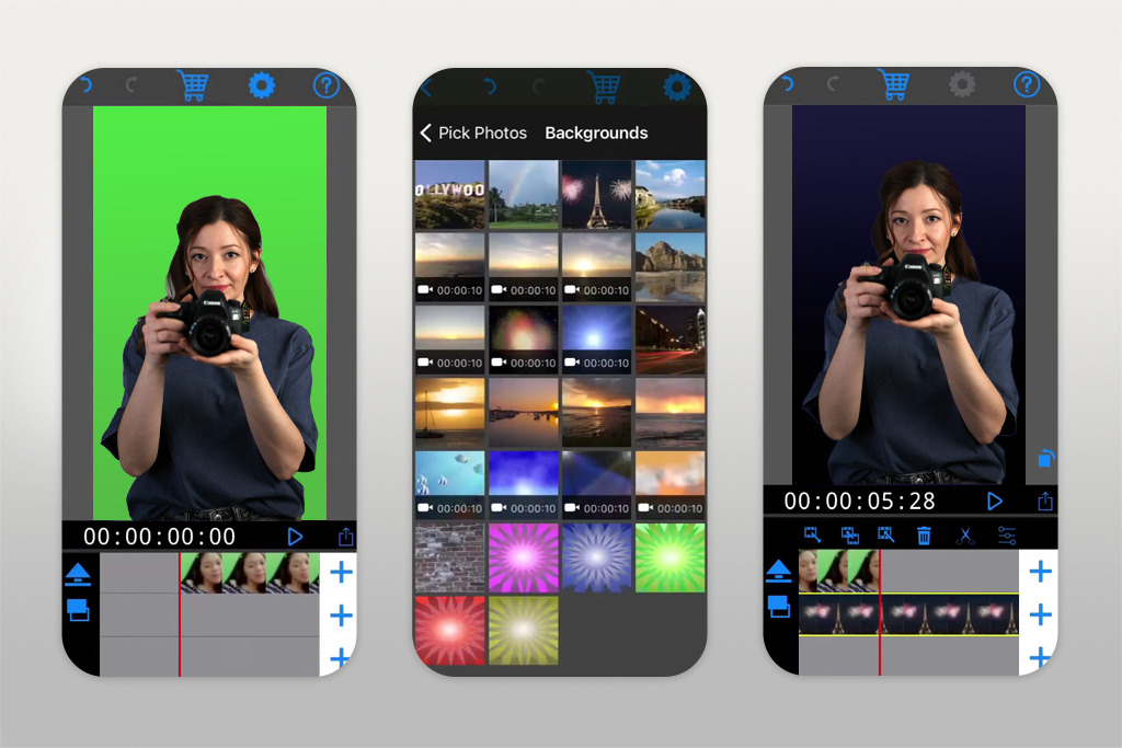 veescope free green screen app