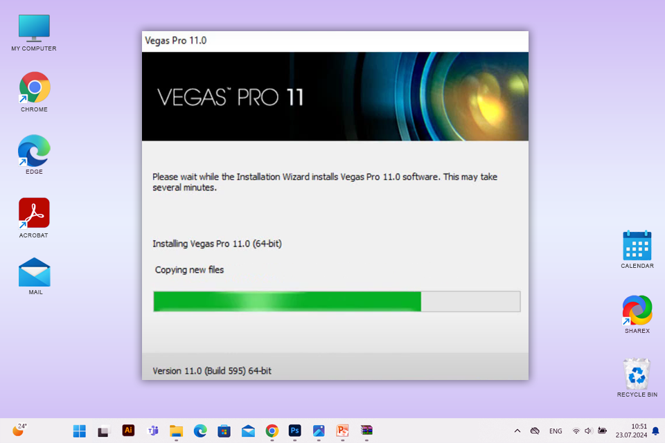 vegas pro 11 installation