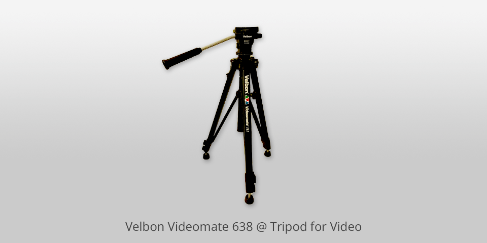 velbon videomate 638 video tripod