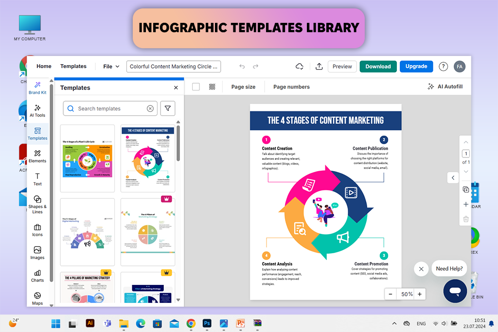 venngage easelly alternative