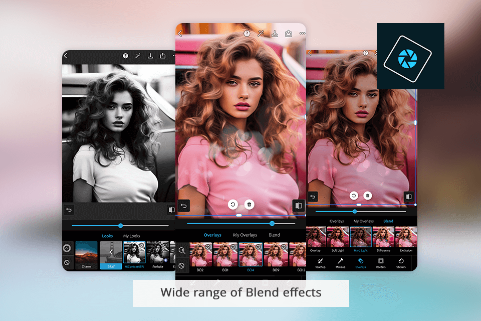 interface photoshop express