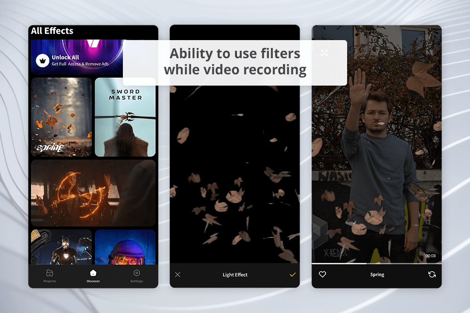 vfx video editing & filters visual effects app