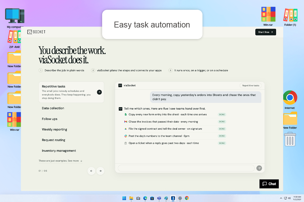 viasocket generative ai tool