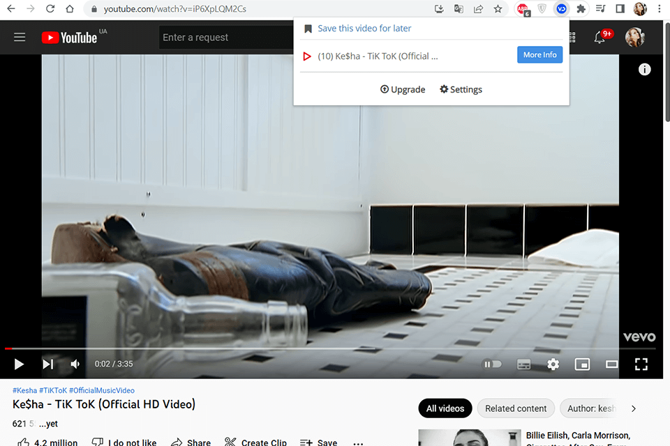 video downloader plus interface
