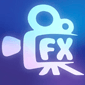 video fx movie clip editor special effect app logo