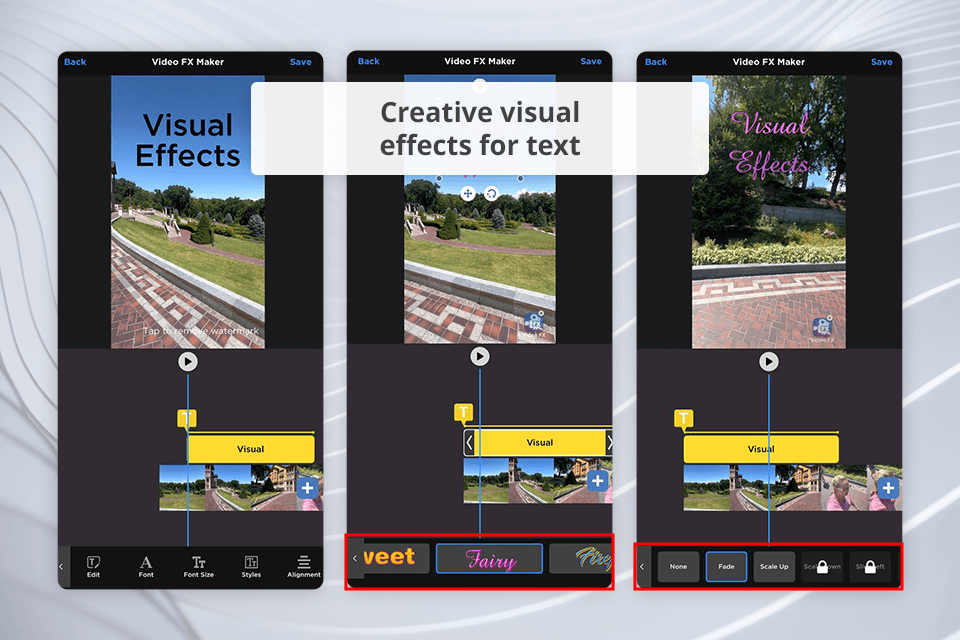 video fx movie clip editor visual effects app