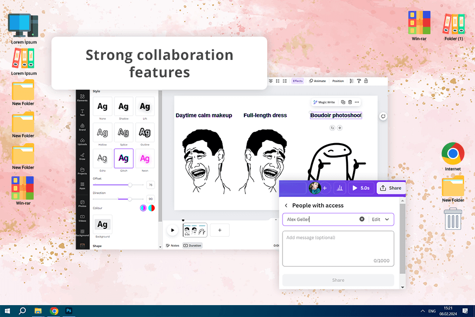 video meme generator canva