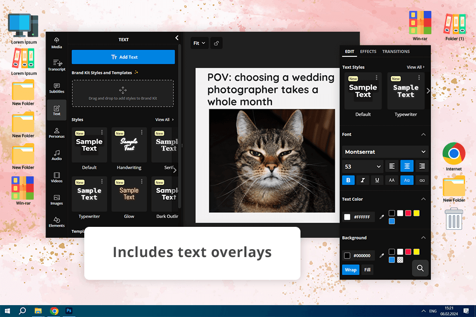 video meme generator kapwing