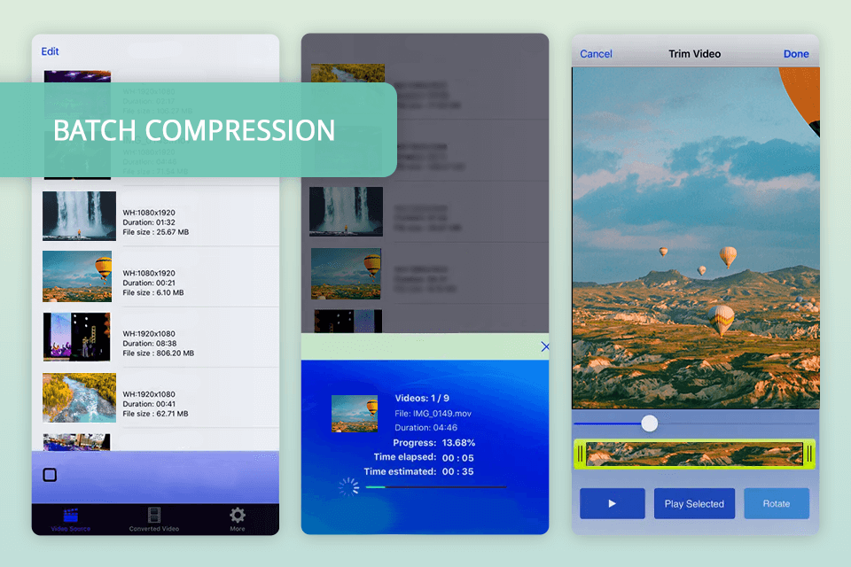 video slimmer best video compressor app without losing quality
