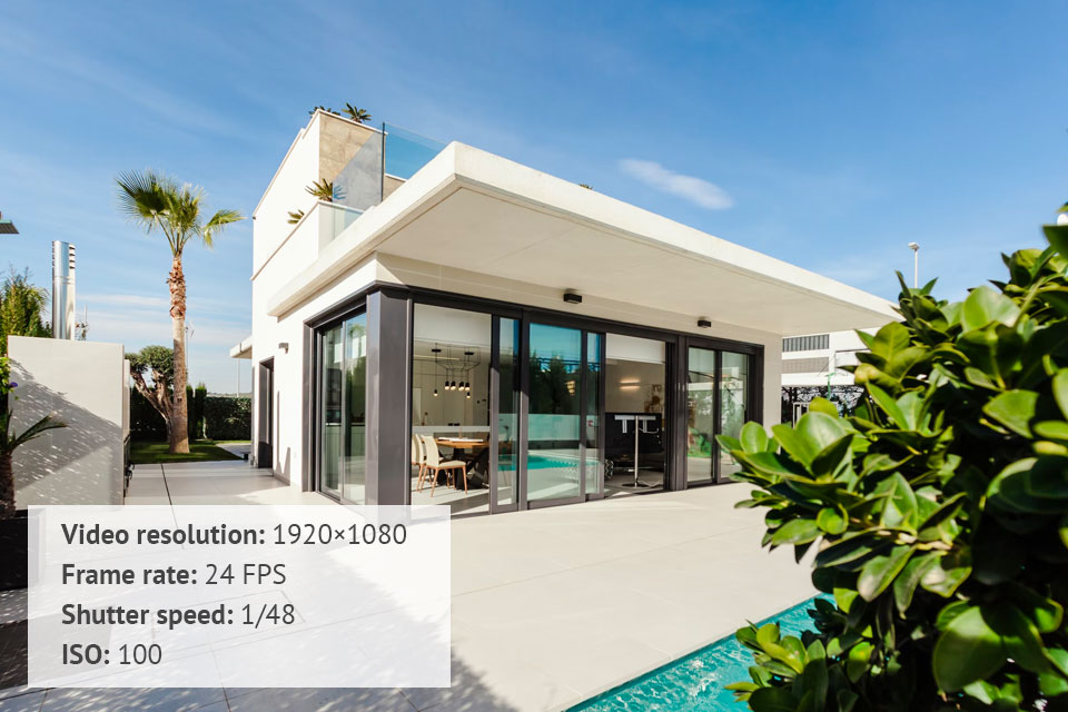 video walkthrough real estate settings