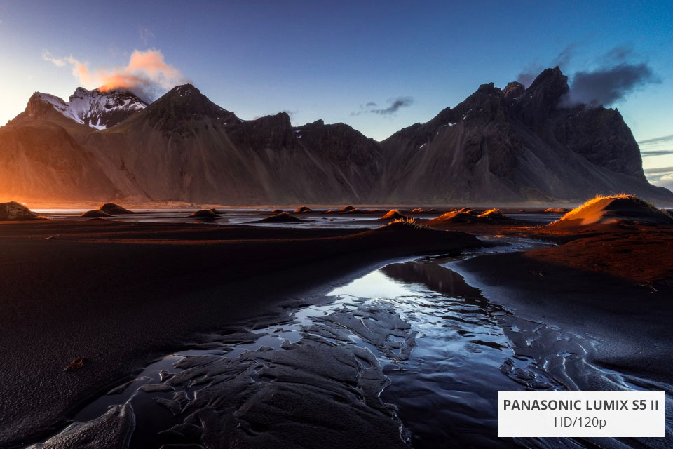 videography camera panasonic lumix s5 ii