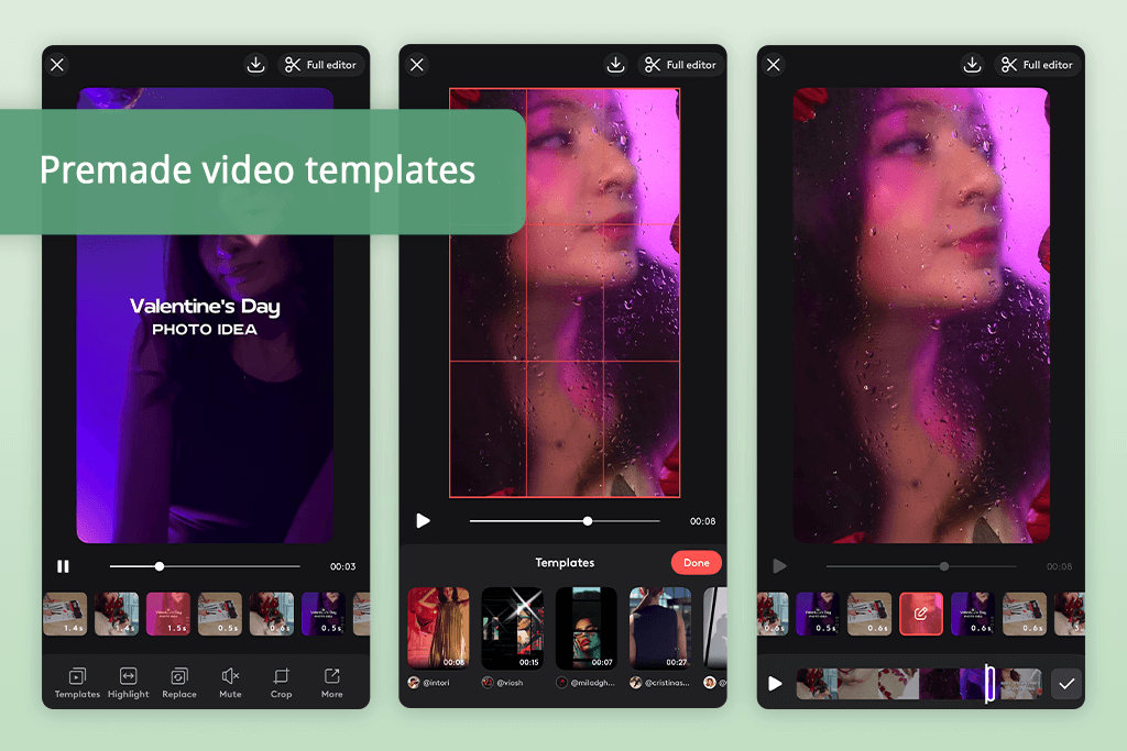videoleap app interface