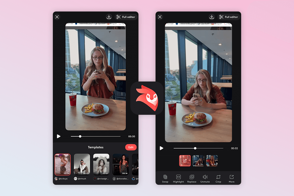 videoleap youtube shorts app