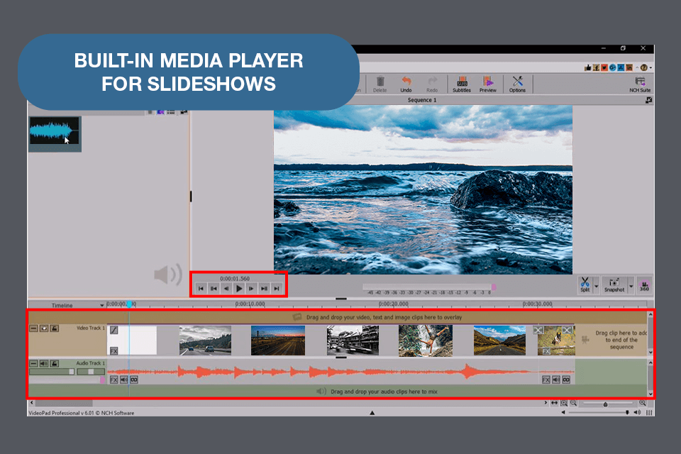videopad slideshow maker for mac
