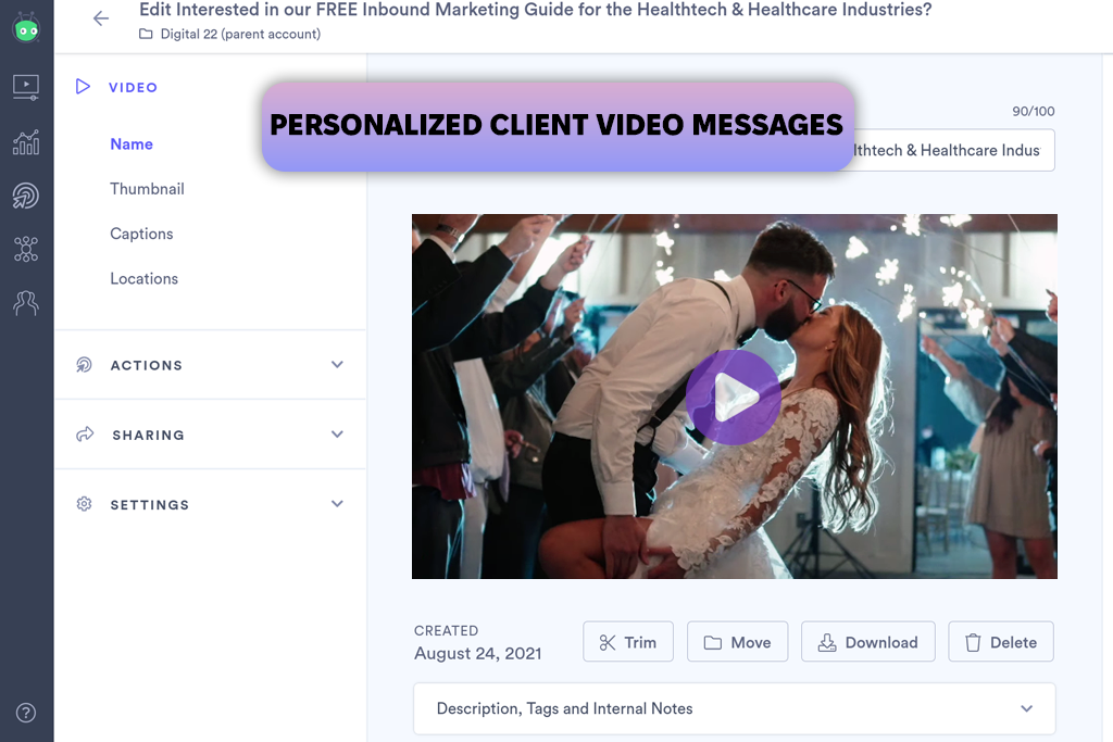 vidyard video delivery platform