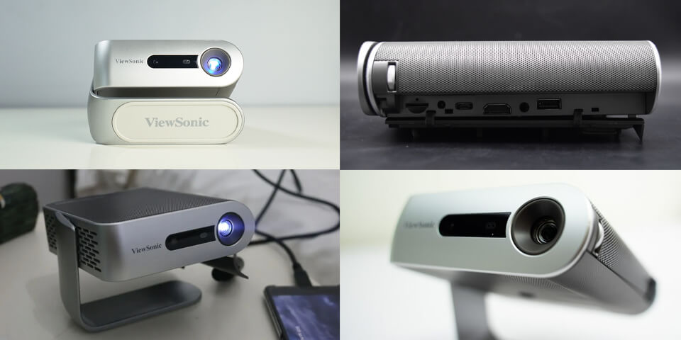 viewsonic m1 portable style de vie du projecteur de conversion van