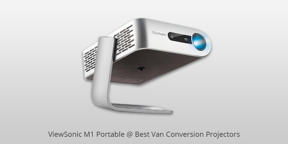 viewsonic m1 portable projecteur de conversion fourgon