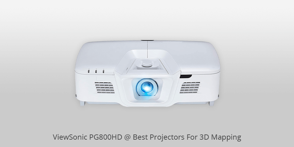 viewsonic pg800hd projector for 3d mapping