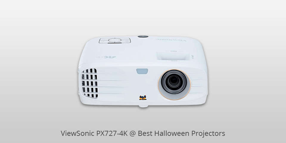 viewsonic px727-4k halloween projector