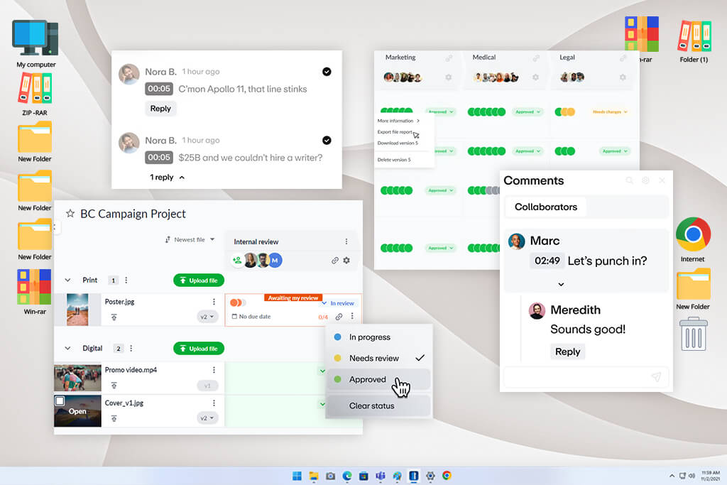 vimeo video collaboration software