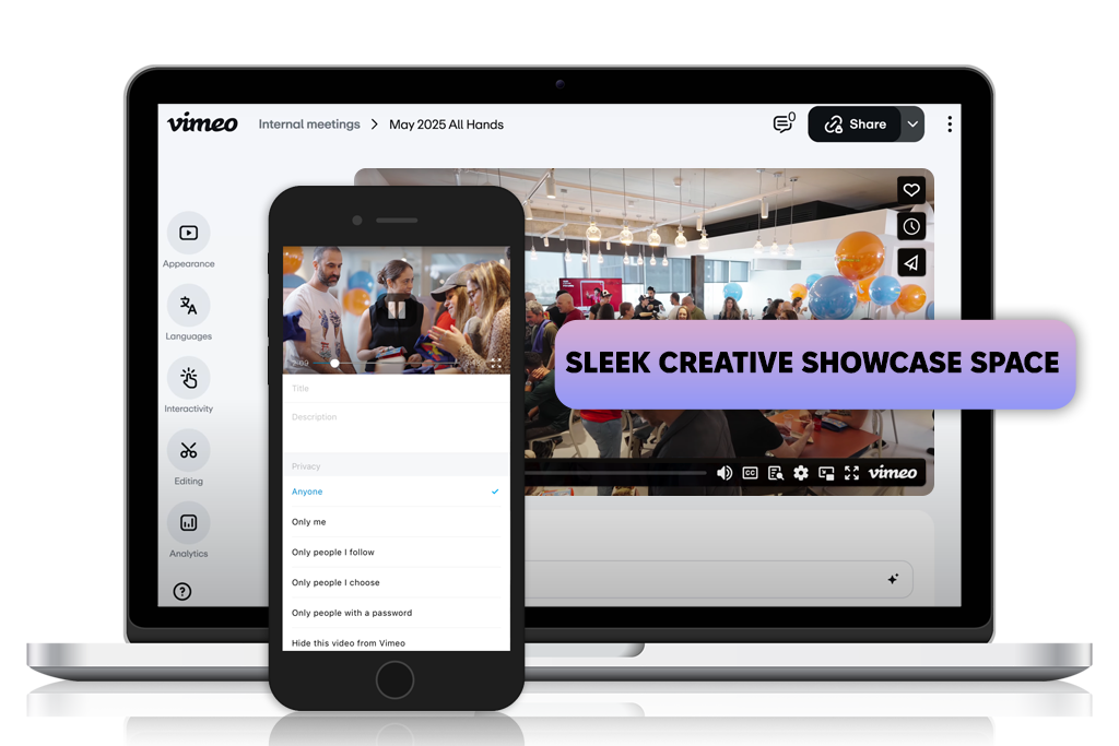 vimeo video delivery platform