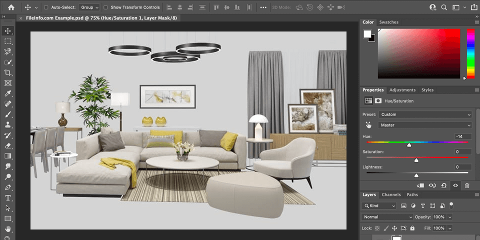 virtual home staging