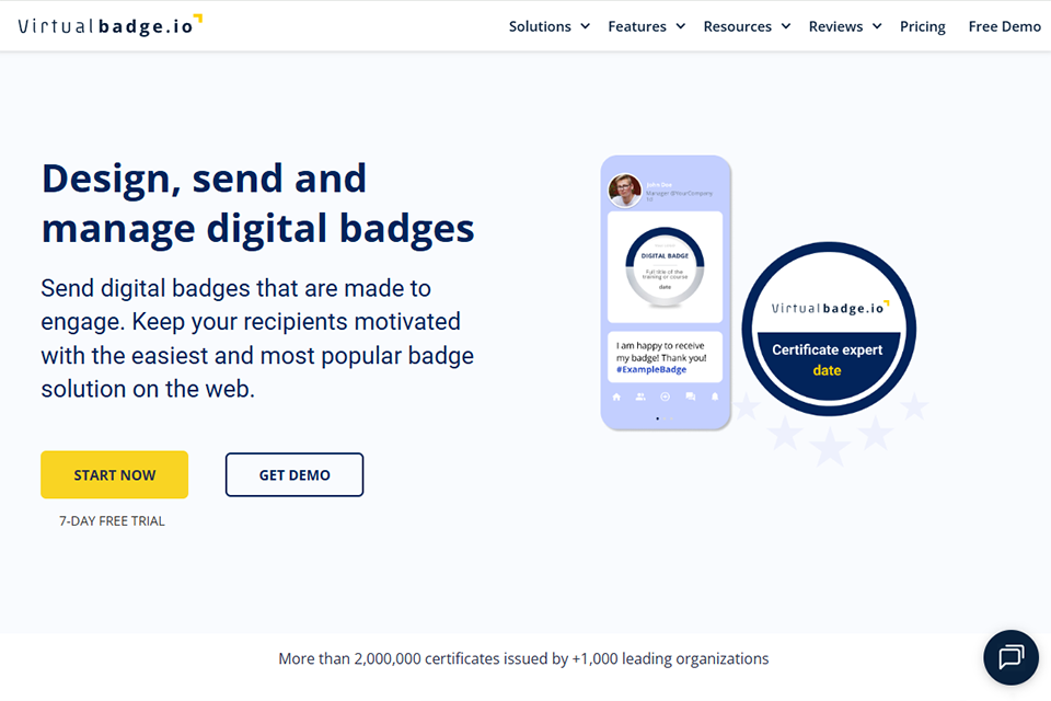 virtualbadge io free id card software