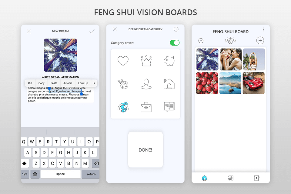 vision board app visuapp