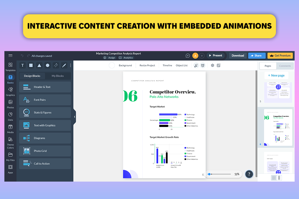visme infogram alternative