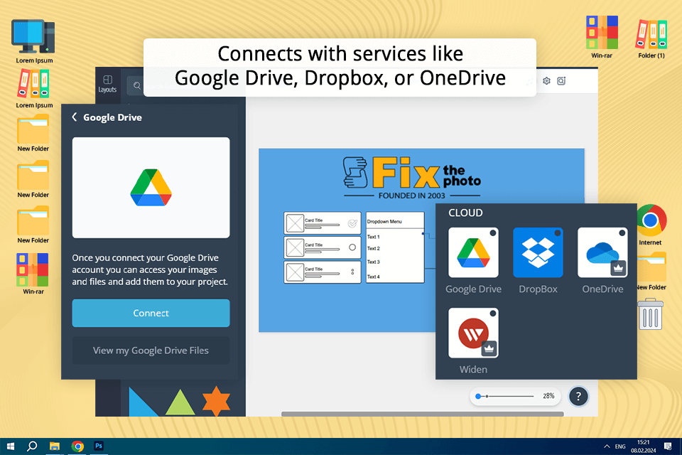 visme integration with other services