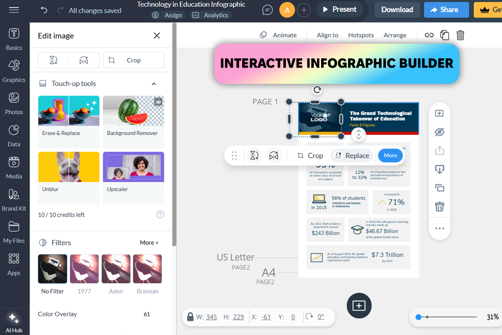 visme mega creator alternative