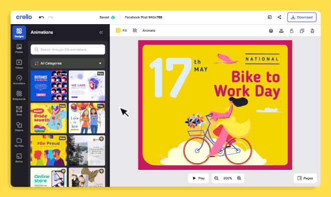 vistacreate canva alternative gif