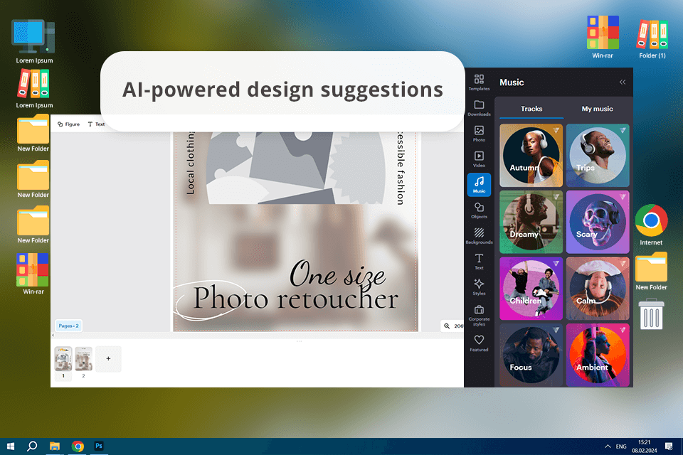 vistacreate piktochart alternative