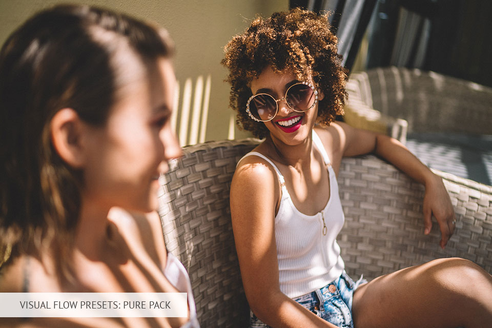 visual flow presets pure pack