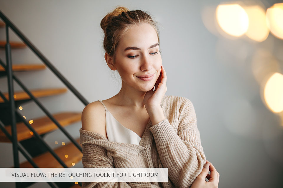 visual flow presets retouching toolkit for lightroom