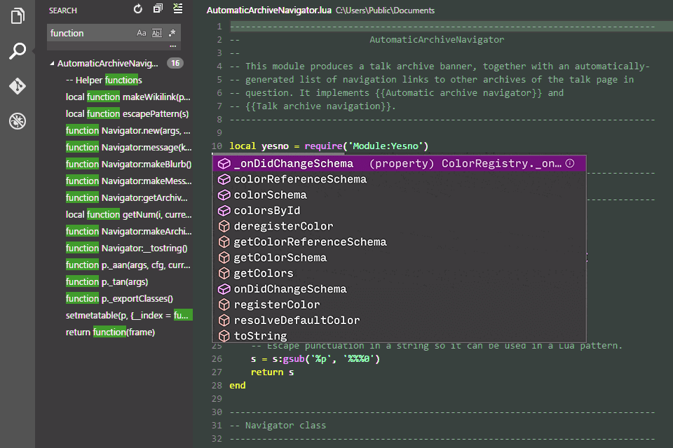 visual studio code text editors for linux interface