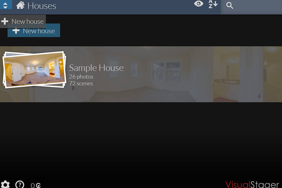 visualstager interface