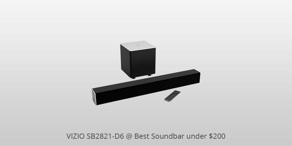 vizio sb2821-d6 soundbars under 200
