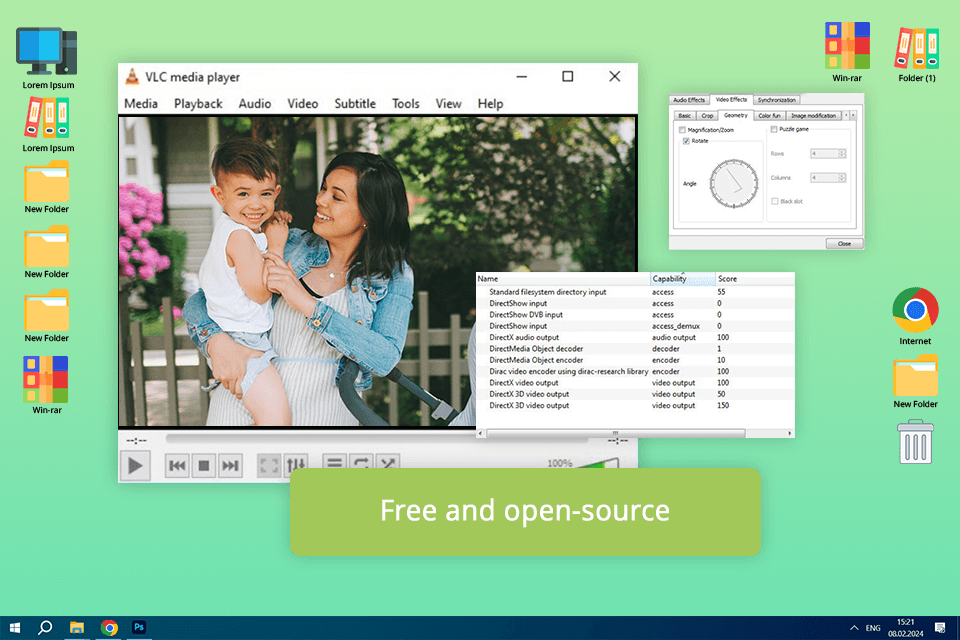 vlc swf to mp4 converter