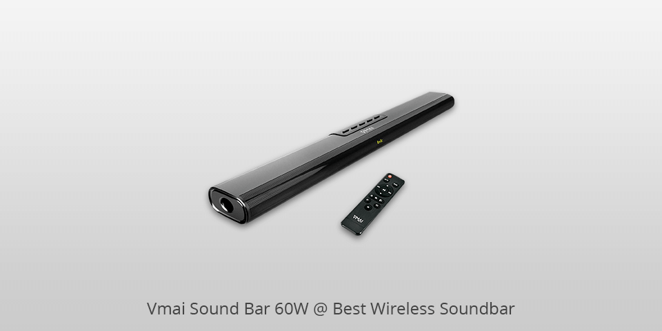 vmai sound bar 60w wireless soundbars