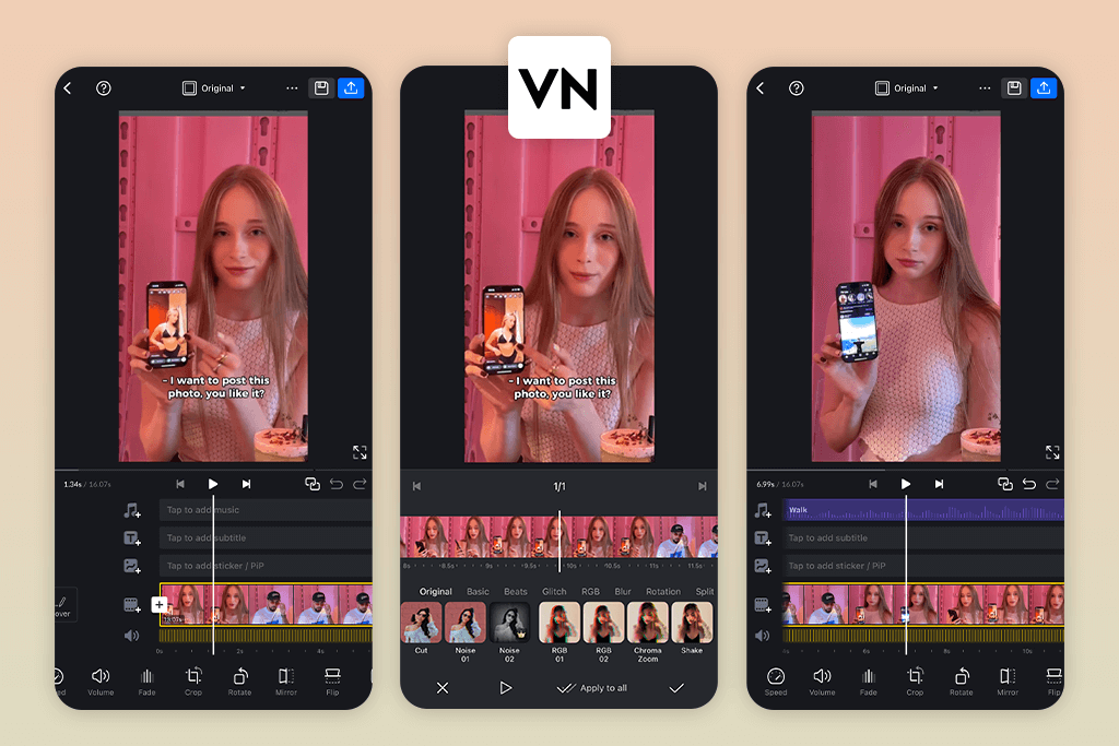 vn free video editing app