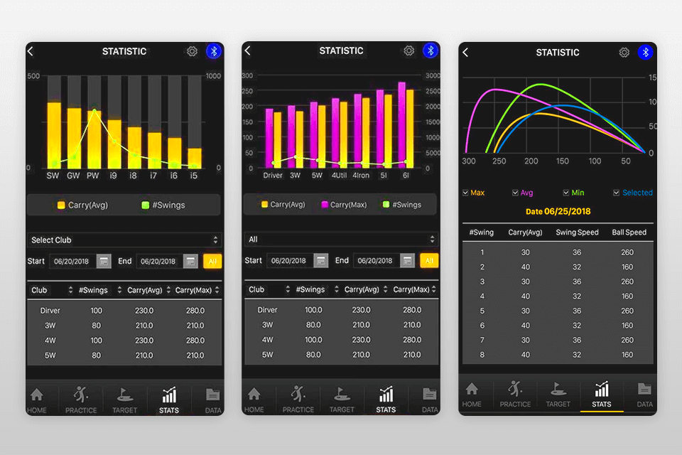 voice caddie interface