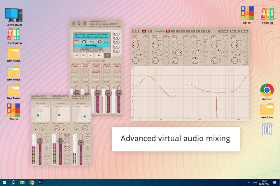 voicemeeter mic booster software