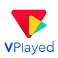 vplayed live tv streaming service logo
