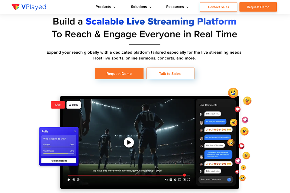 vplayed live tv streaming service