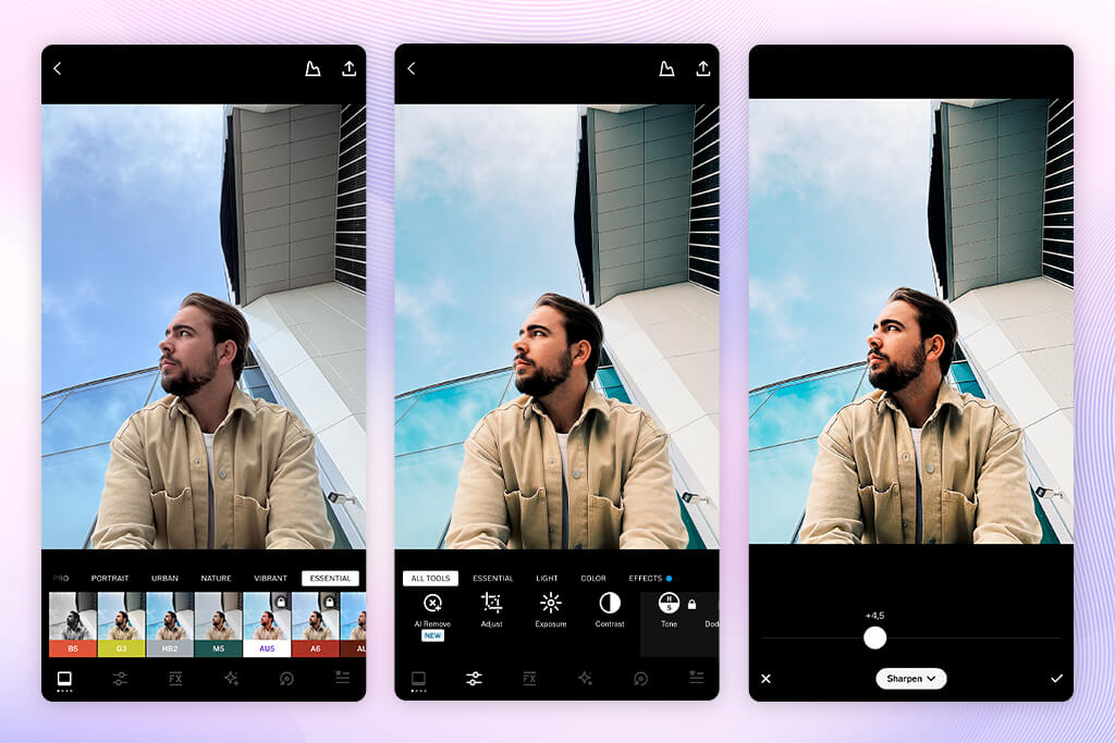 vsco photo editing app for android